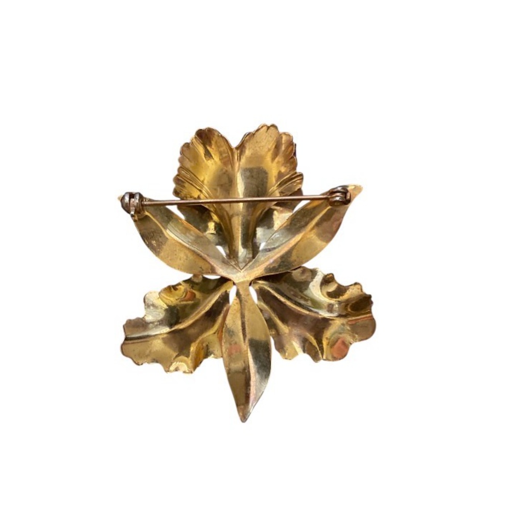 Vintage Floral Brooch - Picture 2 of 3